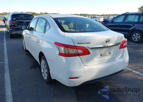 2015 Nissan Sentra S from USA, damaged, VIN 3N1AB7AP6FY356845